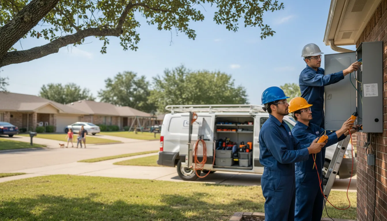 Certified electrician providing emergency electrical services in Irondale, MO